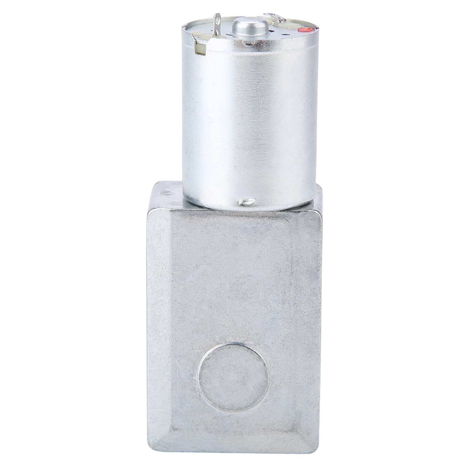 Motoriduttore a Vite Senza Fine DC 12V 10RPM Motoriduttore Turbo Ad Alta Coppia Reversibile con Riduttore in Metallo per Progetto Fai-da-te