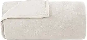 Buddemeyer Cobertor Casal Aspen ll 100% Poliéster Bege