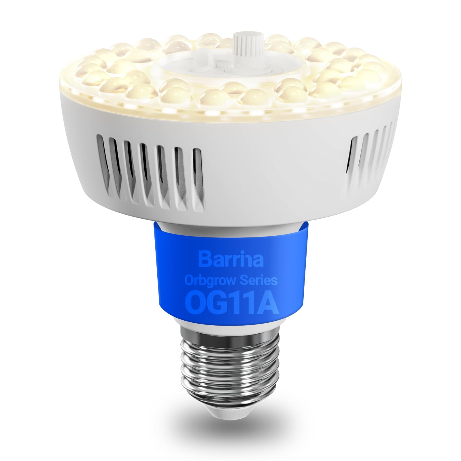 Barrina Orbgrow OG11A Grow Light Bulb, Full Spectrum 4000K, 11W E27, 1 Pack