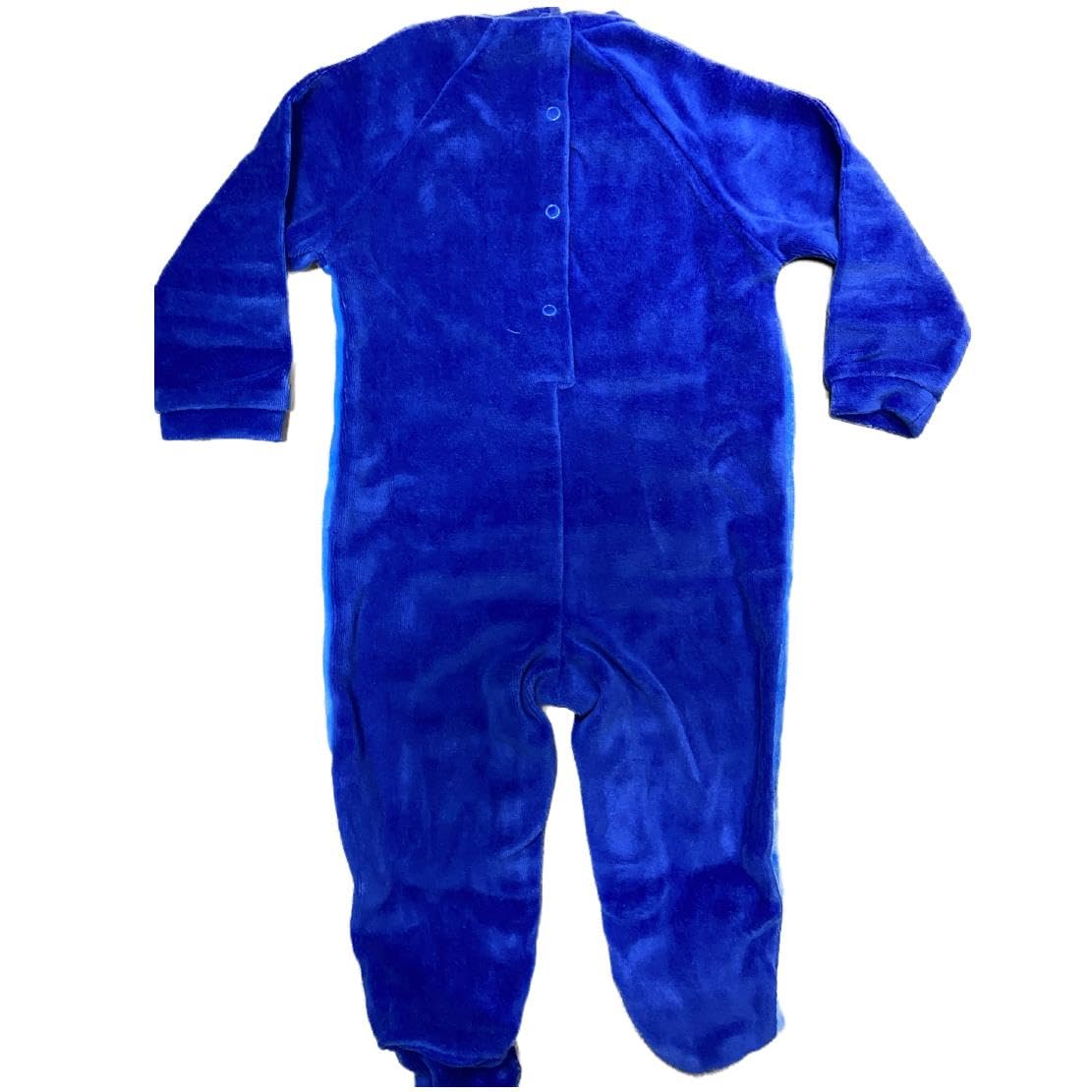 Tutina Neonato Ciniglia Napoli TCN2021 Personalizzabile Con Nome Ricamato PS 13421