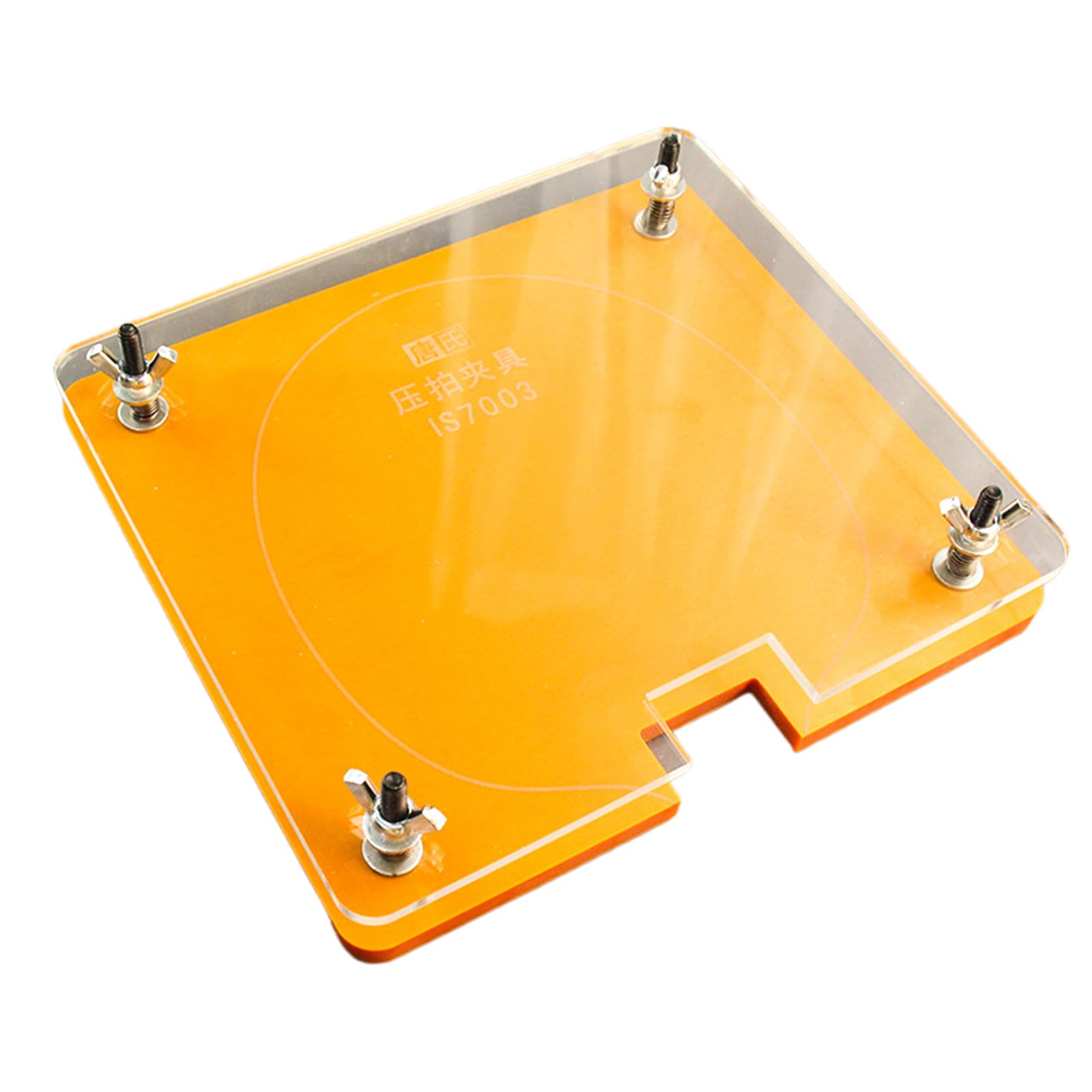 Tischtennisschläger-Plattenpresser – ABS, 16 cm, Gummiplatten-Klemme, Kleberoller, Präzisions-Set | Paddelabflachungs-Verdichtungsset zum Schneiden und Beschneiden von Klingen