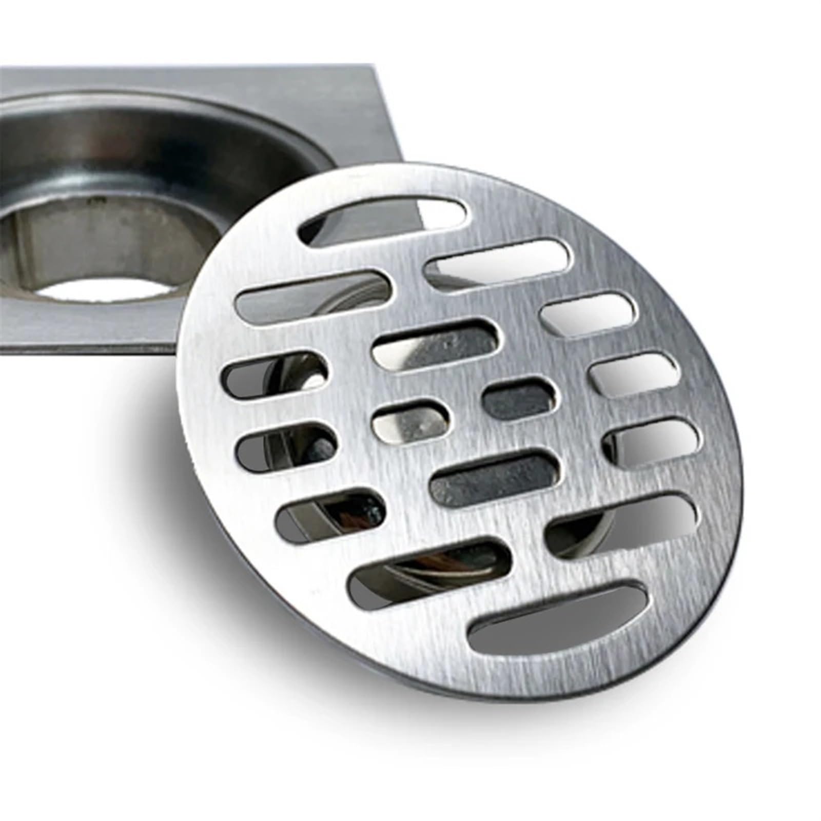 Couvercle de drain de sol en acier inoxydable de 6.8cm pour douche