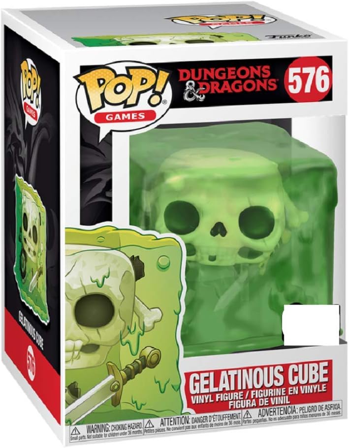Funko Pop! Dungeons and Dragons Gelatinous Cube Shared Sticker ECCC 2020 Exclusive