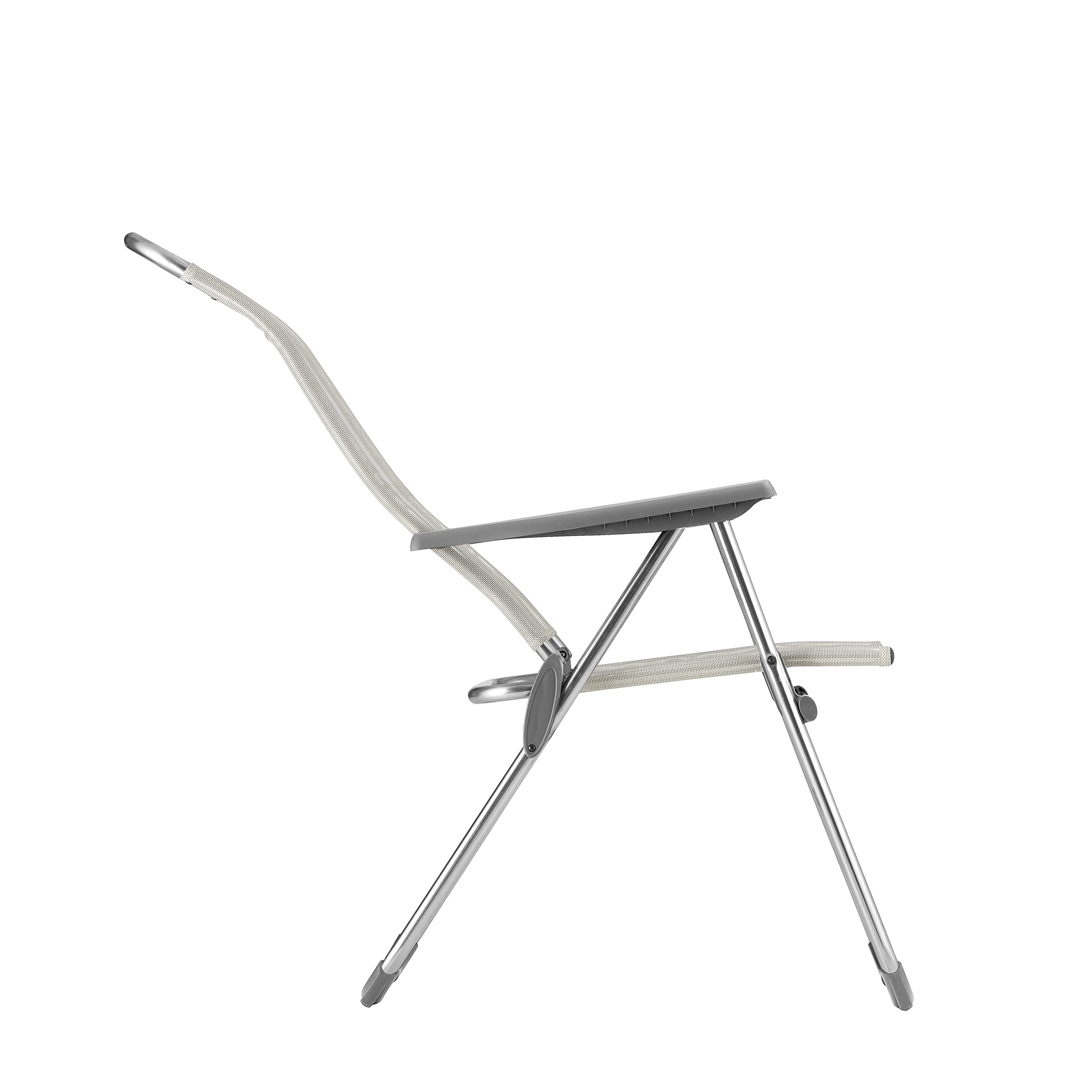 Lafuma Mobilier Alu Cham Sedia Pieghevole, Batyline, Beige, 62,5x67x111 cm