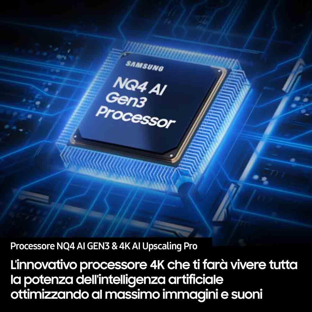 Samsung OLED 4K Vision AI Smart TV 55'' QE55S94FAEXZT OLED 4K, NQ4 AI Gen3 Processor, 4K AI Upscaling Pro, Motion Xcelerator 144Hz, Dolby Atmos & OTS Lite, LaserSlim Design, 2025