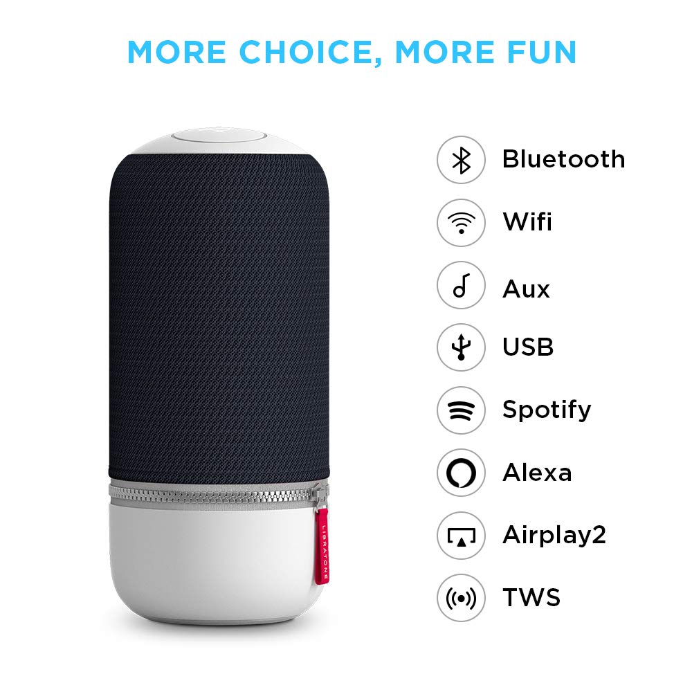 Apple Libratone Zipp Airplay Libratone Zipp Pastel Blue High