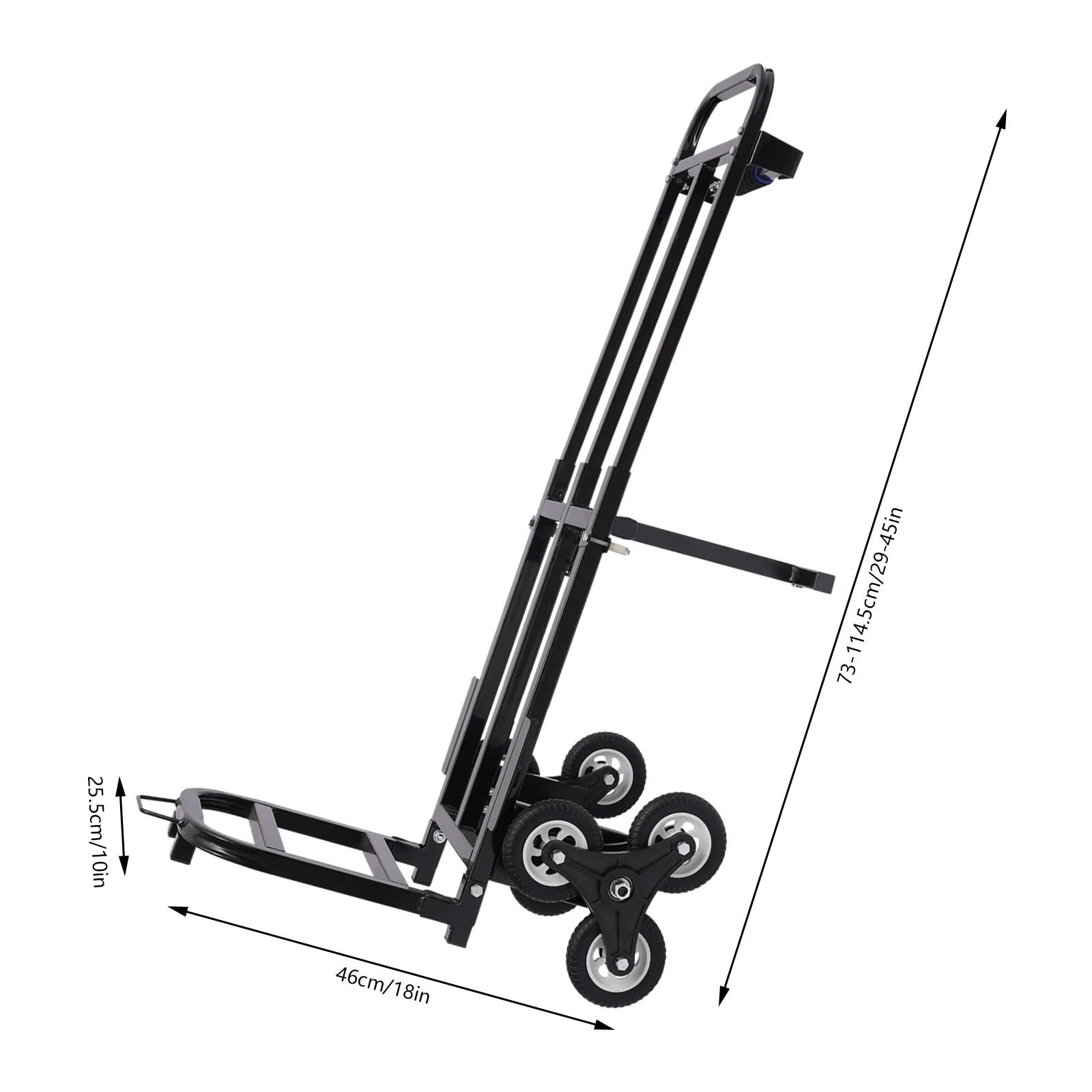 Trolleys Chariots de manutention Chariot d'escalade Pliable, Diable, Camion, Chariot avec 6 Roues Utilitaires