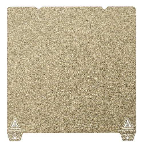 RETUXEP Double-Sided Textured PEI Sheet 235x235m,3D Printe Build Plate Spring Steel Print Bed (no Magnetic Base) for Creality K1/K1C/Ender 5 S1/Ender 3 S1 Pro/Ender 3 S1/Ender V3 KE/Ender3 V3 SE