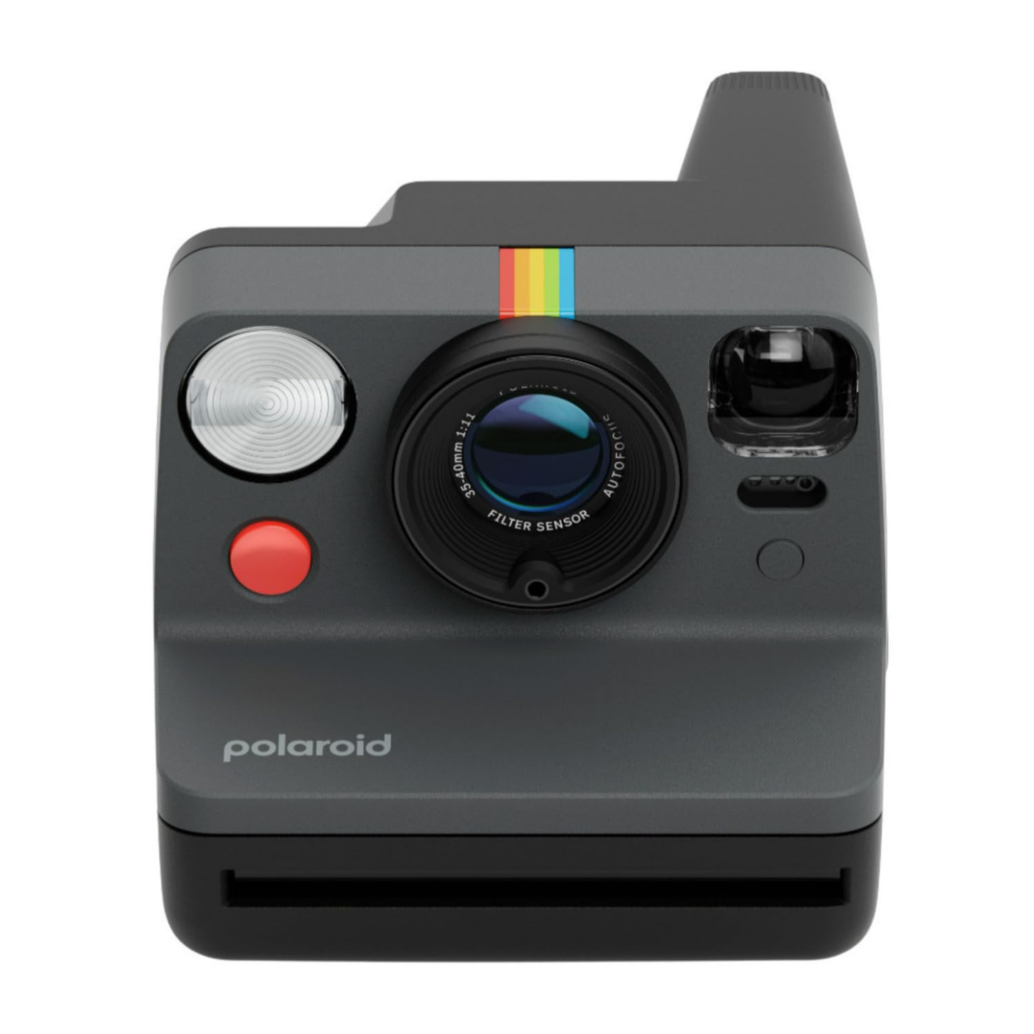 Polaroid Now Gen 3 Fotocamera istantanea, nero + pellicola a colori Bundle (8 foto)