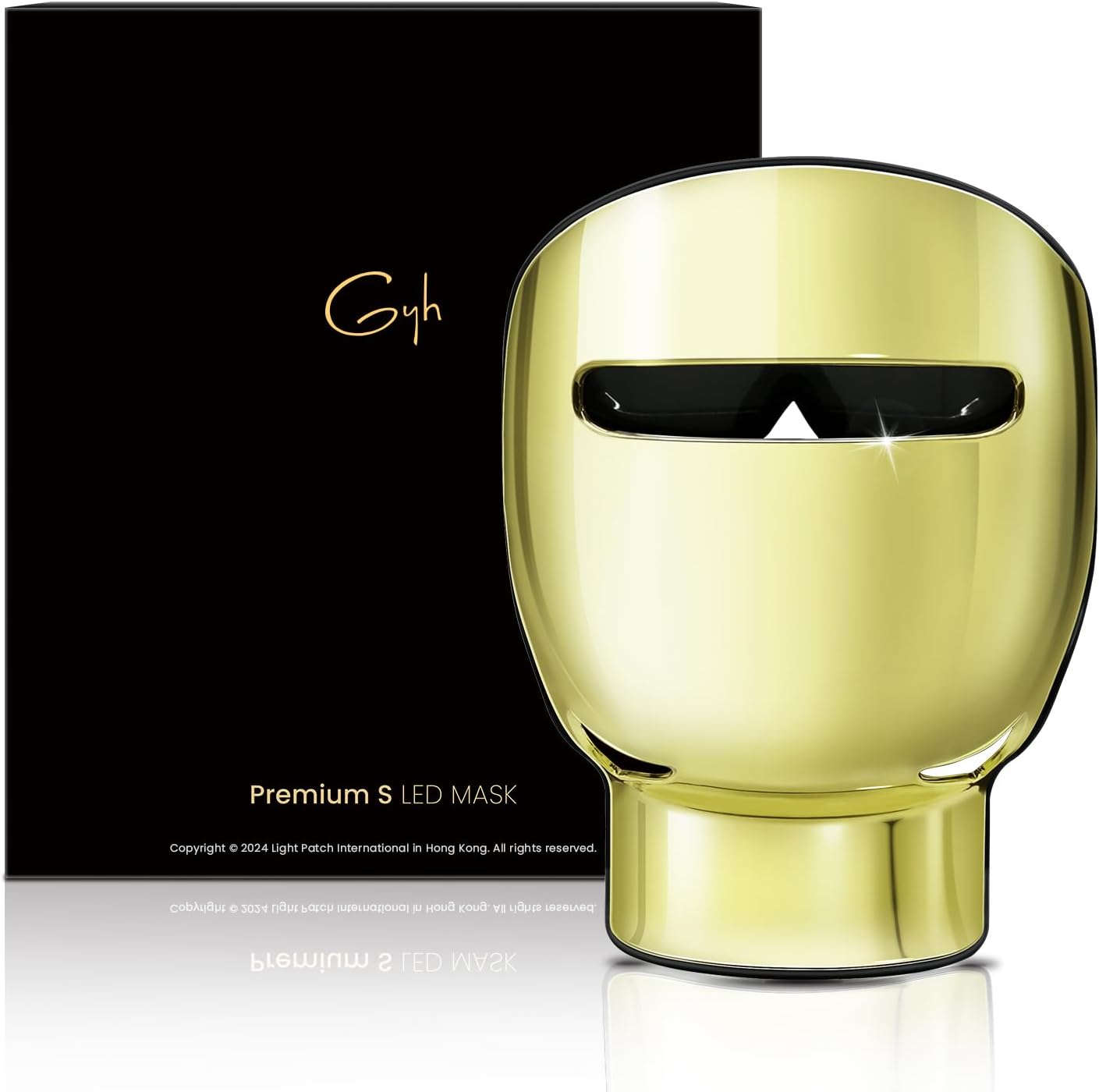 Amazon.com : GYH 8-Color LED Light Therapy Face & Neck Mask with ...