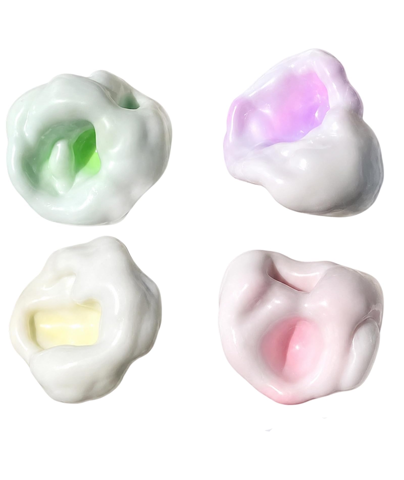 4 Pcs Taba Squishy, Shipping Coconut Oil Stress Ball, Taba Squishy Cat Paw Design, Portable Sensory Play for Study Breaks and Party Favors-image-43