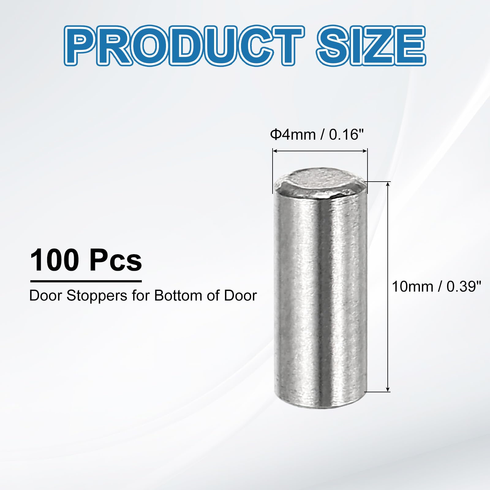PATIKIL Metal Dowel Pins 4x10 mm - Image 2