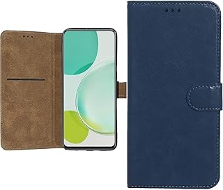 ( samsung galaxy A50 / A50s / A30s ) جراب جلد قابل للطي بتصميم محفظة ومزود بفتحة كروت من الداخل وتغطية كاملة لموبايل سامسونج جالاكسي A50 / A50s / A30s (بترولي)