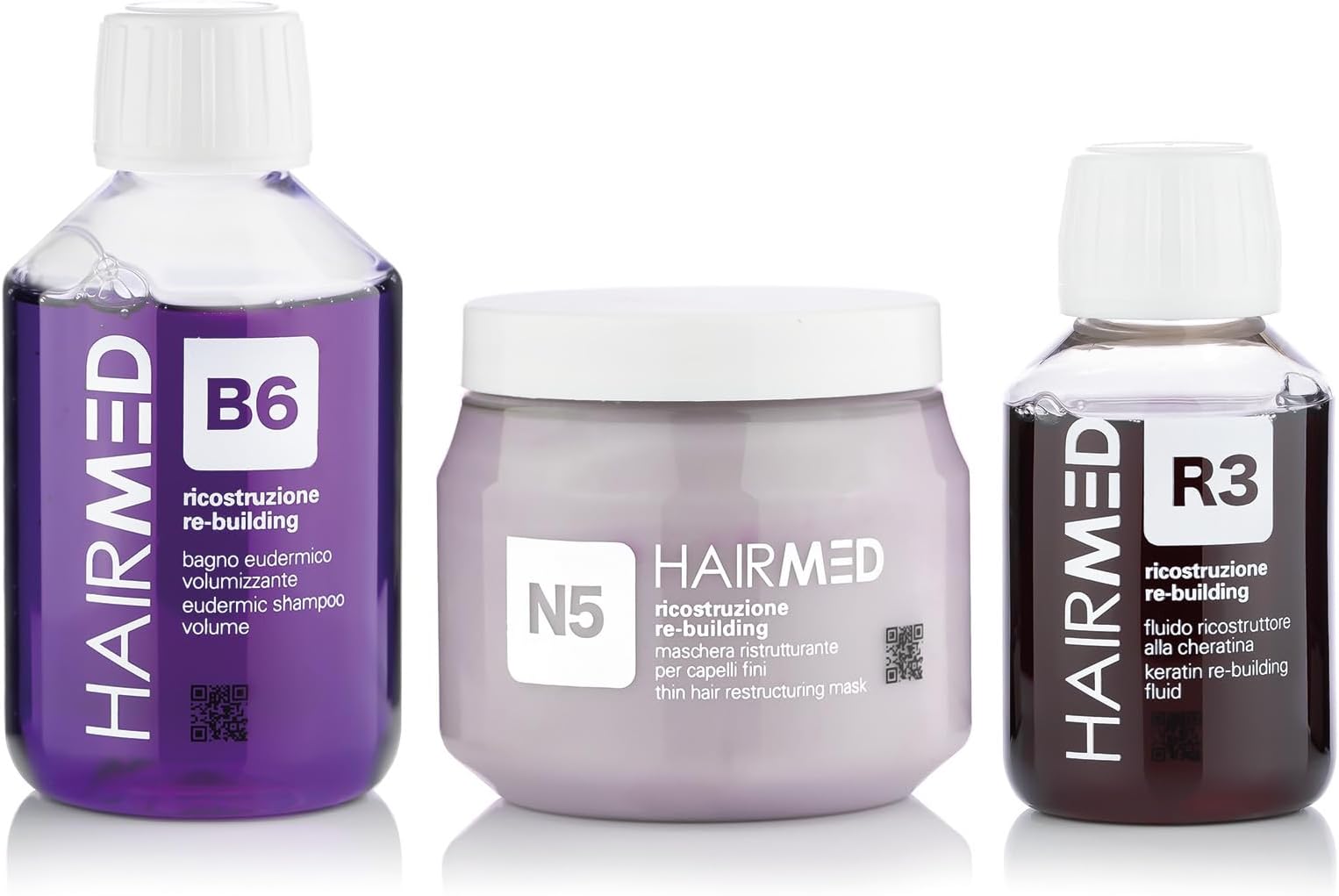 Reconstruction Hair Kit with Keratin R3 Hairmed