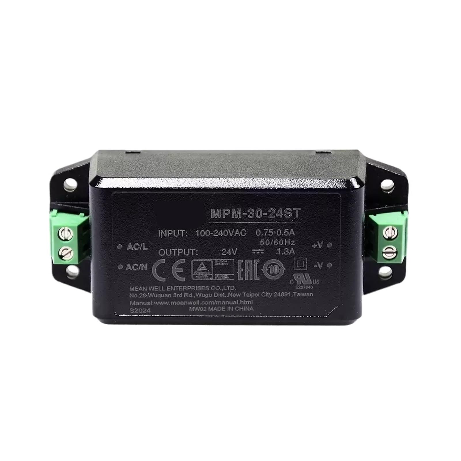 Alimentation à découpage 30W MPM-30-ST module 24V pour automatisme