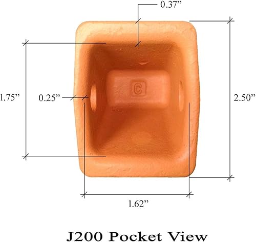 Miniatura 3 de 2 - Cat J200 Style Retroexcavadora Cuchara Flare Dientes con pasadores y retenedores - 109-9200