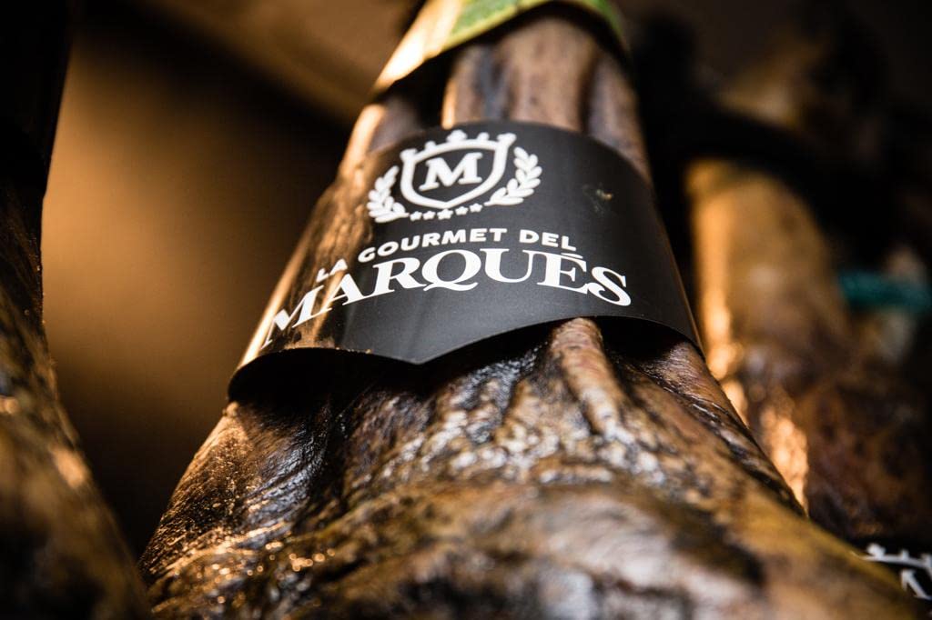 LA GOURMET DEL MARQUÉS - Jamón Ibérico de Cebo Campo - Cortado a cuchillo - Pack 4 sobre de 80 g.