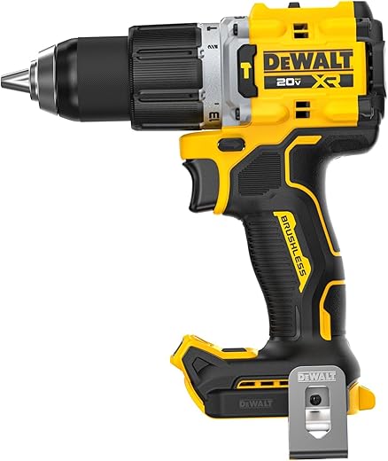 DEWALT 20V MAX XR Brushless 1/2" Hammer Drill (Tool Only)
