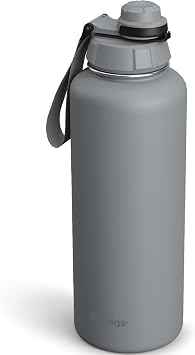 1 Hand Leak-Proof Sızdırmaz Çelik Termos 1500 Mililitre Grey ST-253