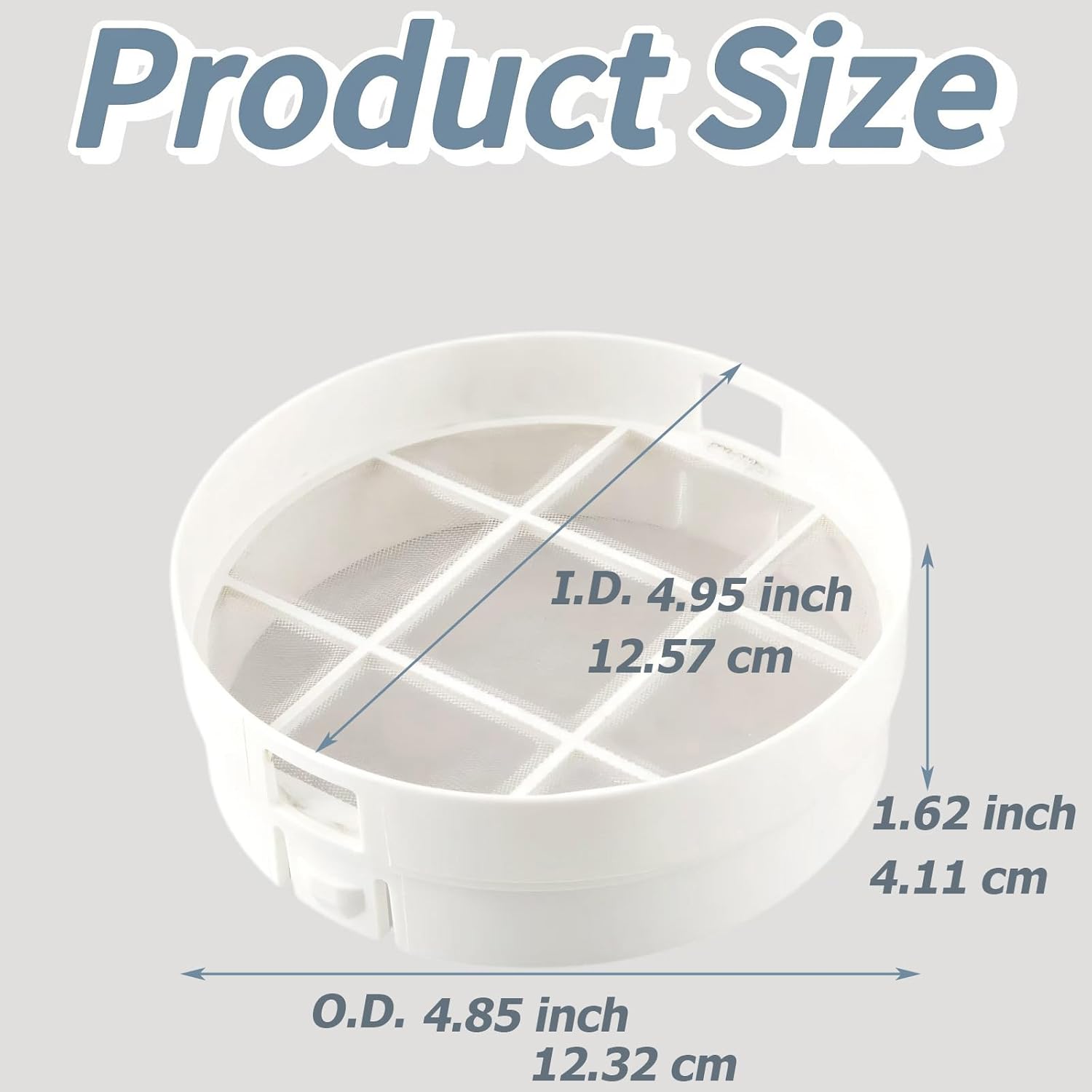 2 Pack ARC-IHF 5 inch Diameter Intake Hose Washable Pre-Filter Fits for Portable Air Conditioner ARC-14S,ARC-110WD, ARC-122DHP,ARC-12SD