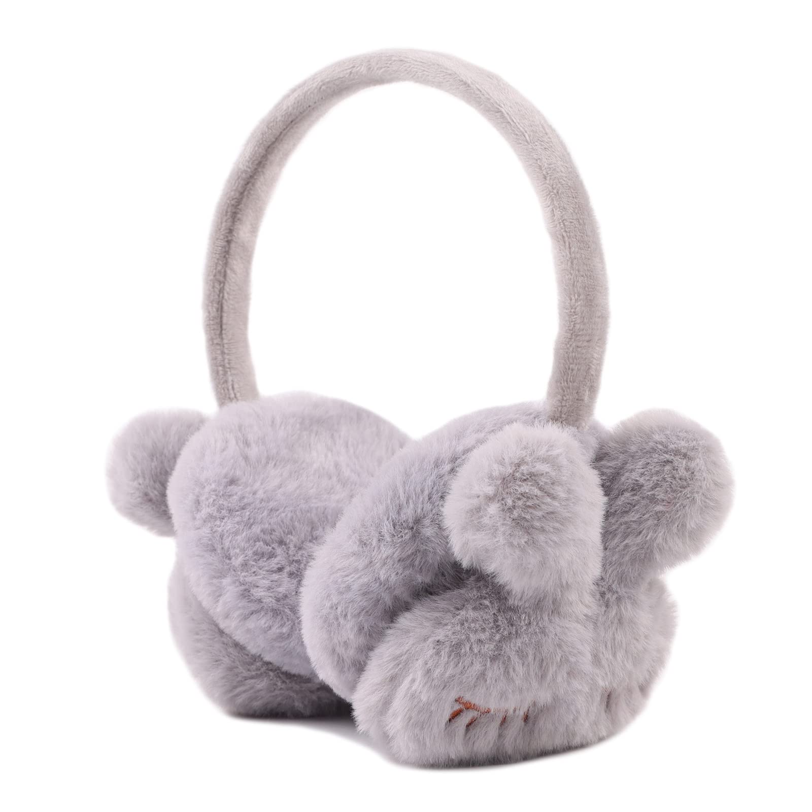 Fluffy Ear Muff for Women Plush Foldable Earmuffs Kids Winter Earmuffs Girls Boys Cold Weather Ear Warmer-image-26