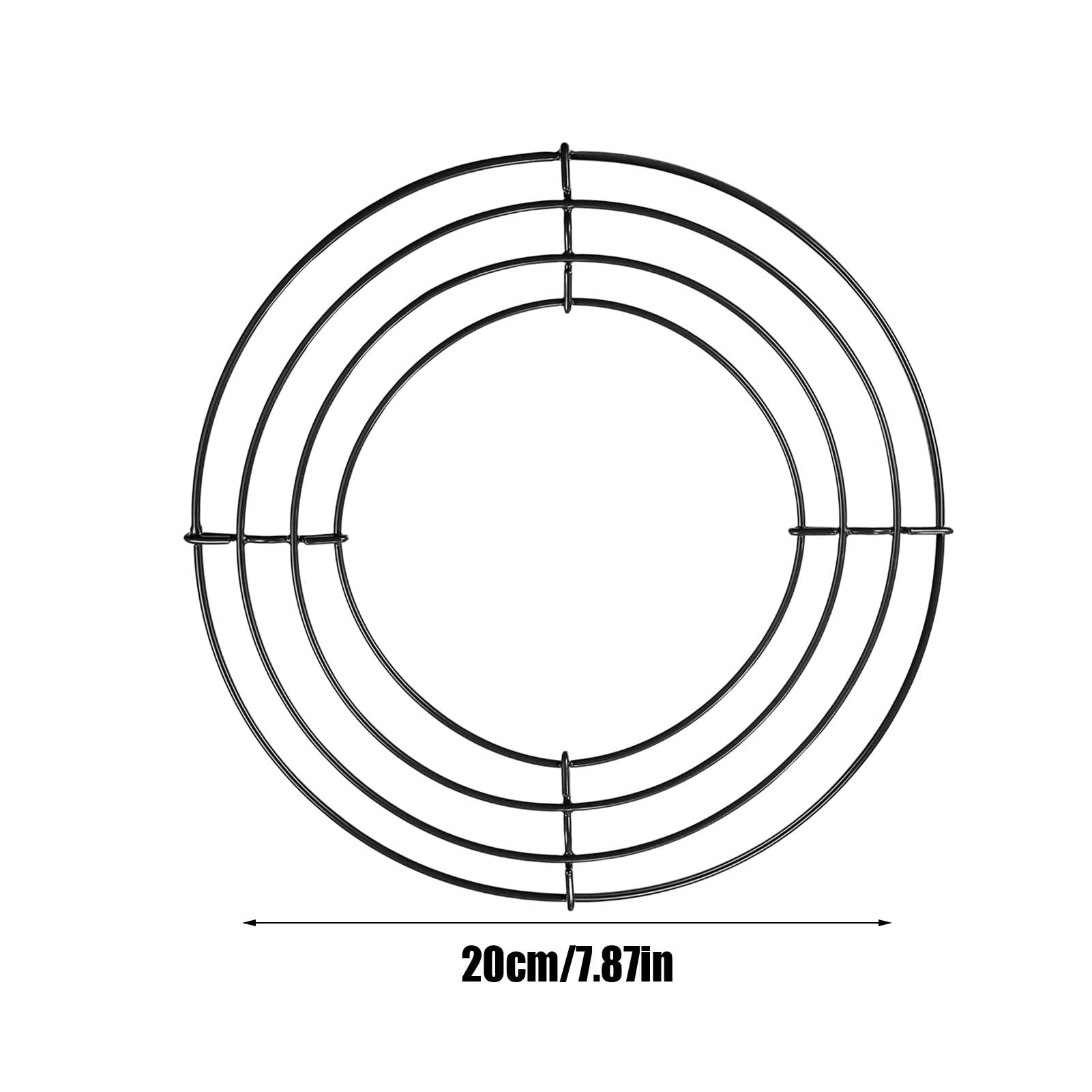 Vriusi Metallkranzreifen - 20cm & 25cm Bastelrahmen