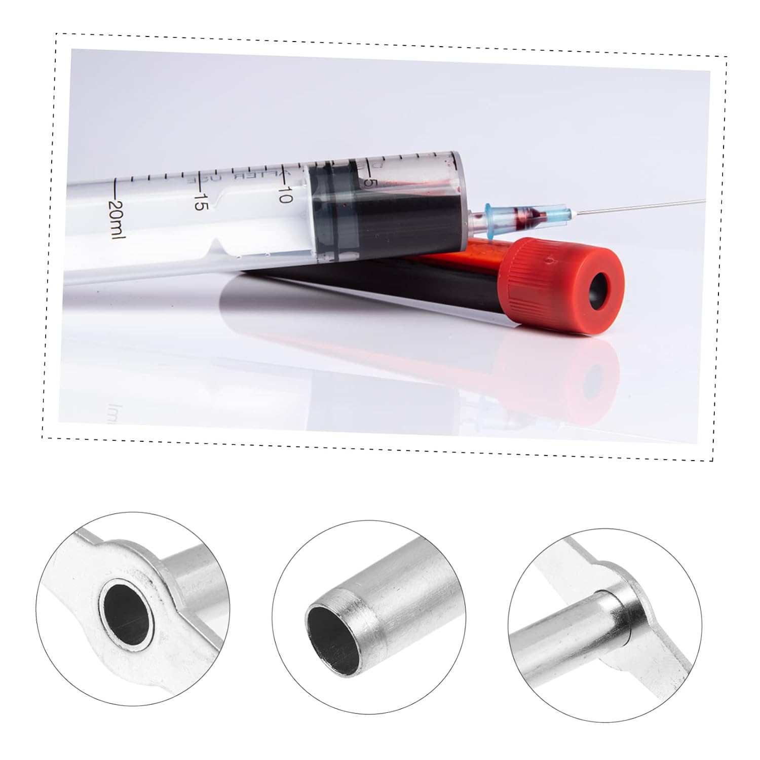 Laboratory Equipment 4pcs Rubber Stopper Punch Heavy Duty Hole Puncher Tool
