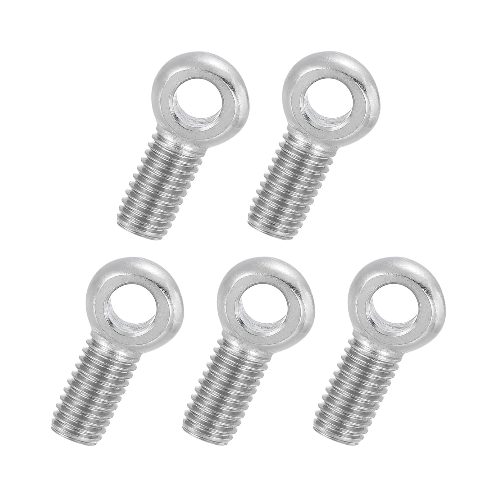 PATIKIL 5 Pcs M10x30mm Shoulder Swing Lifting Eye Bolt