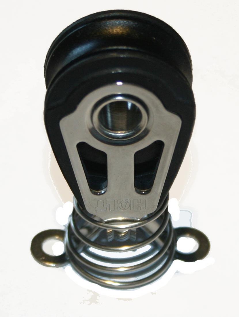 Nautos #HT 2020LZ-DYNAMIC LINE 20 MM -Single ON Saddle/Stand UP- 20 mm sheave-Heavy Duty Characteristics.Sailboat Block