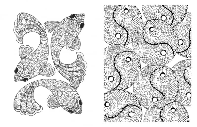 Arte antiestrés: Alegría y relajación. Láminas para colorear (Libro de colorear para adultos)