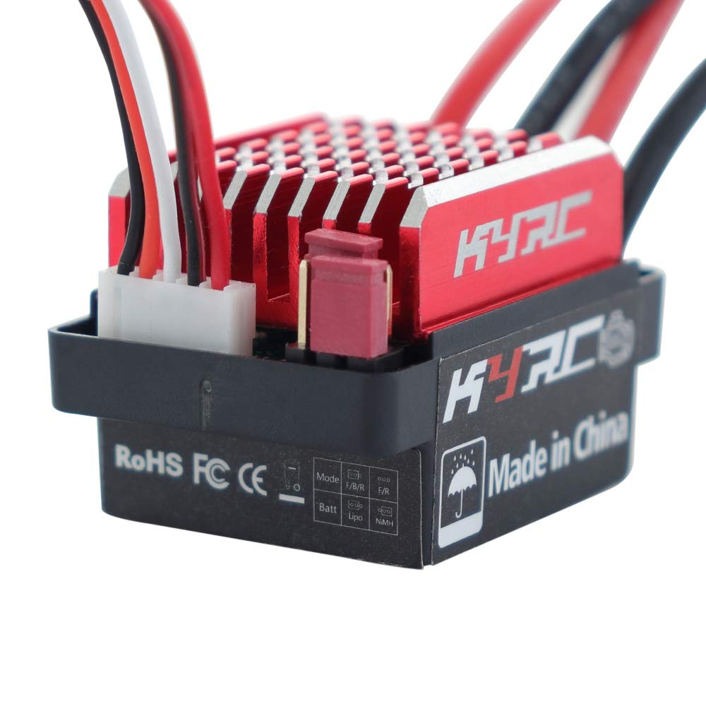 Contrôleur ESC Étanche Brossé 1060 60A Pour RC Crawler 1/10 - Axial SCX10 TRX4 - Avec Frein
