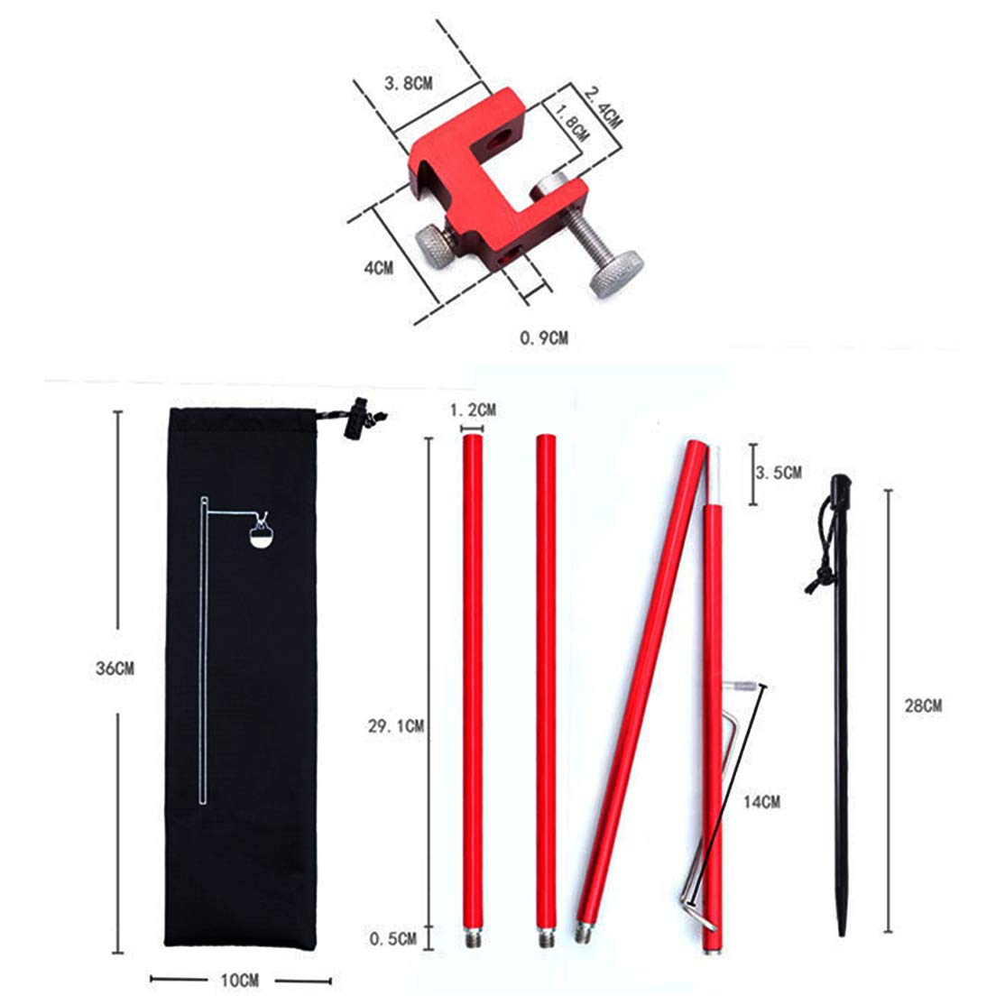 LLPEIJIE026 Potences pour Intraveineuse Support de Perfusion en Alliage D'aluminium Télescopique Médical à Domicile Réglable, 1 Crochets(120cm)