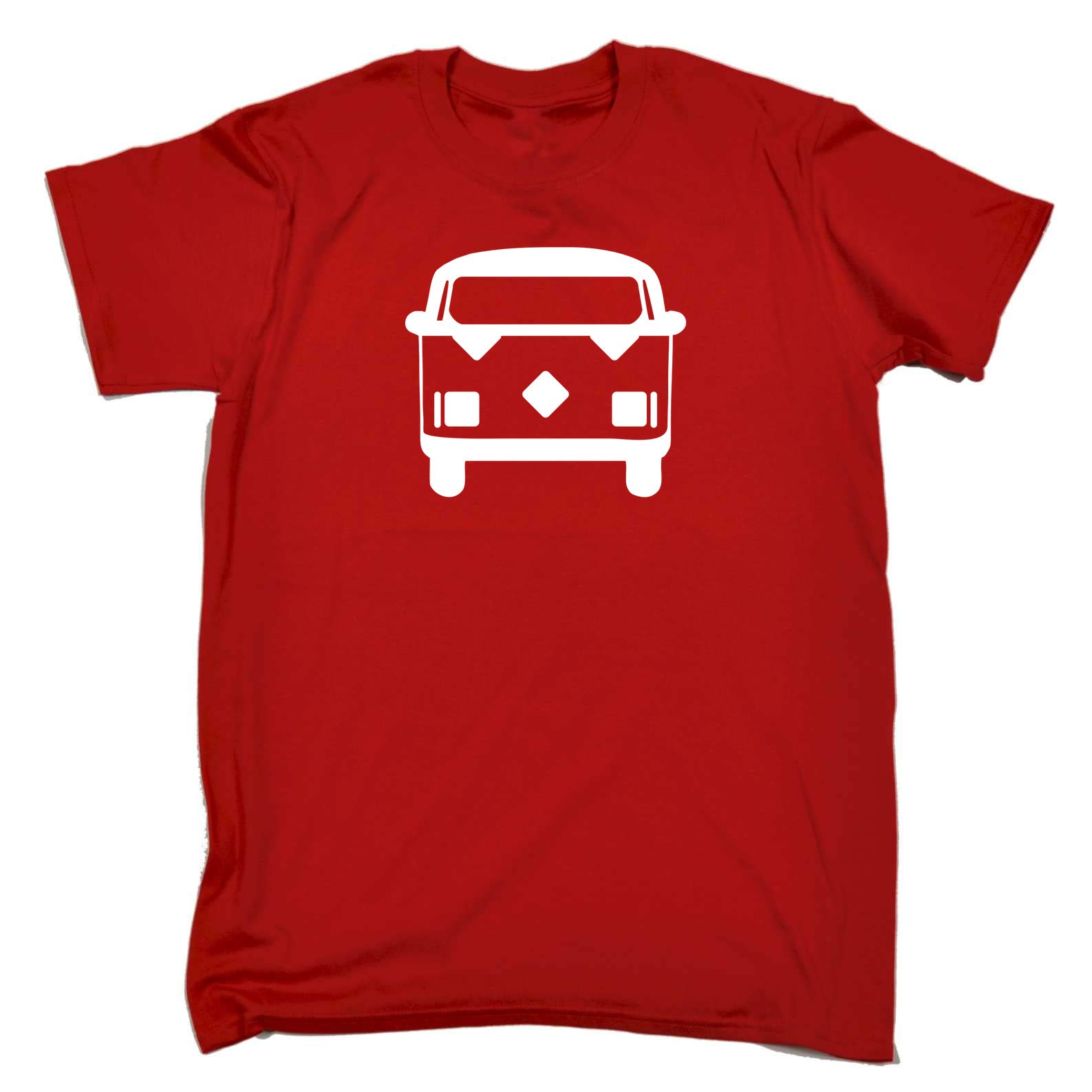 123tFunny Novelty Tee - Camper Bus Mens T-Shirt