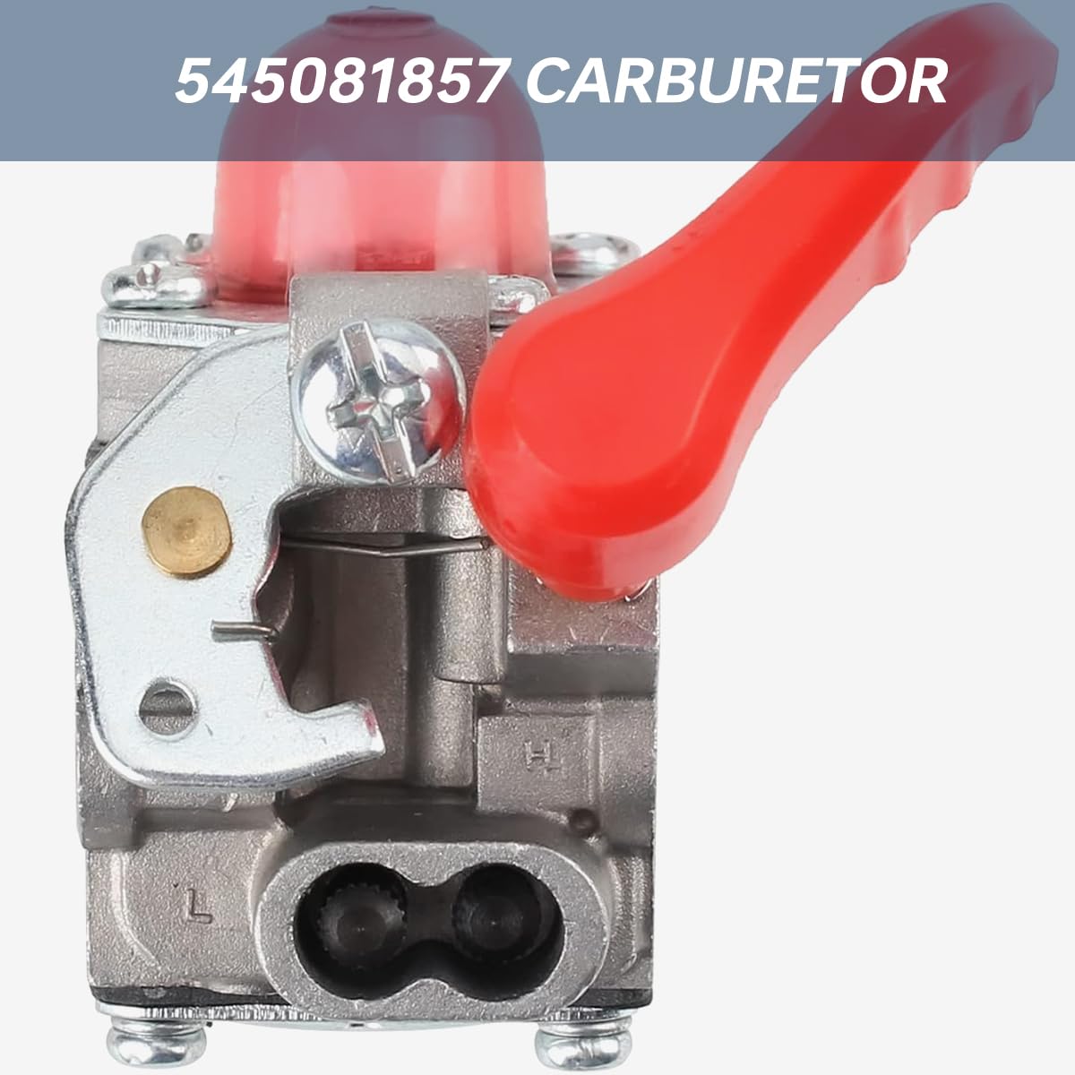ZAMDOE Carburateur C1U-W43A BVM200FE Compatible pour Craftsman 358794700 358794750 358794751 GBV345 souffleur de Feuilles, Remplacement pour Poulan 545081857 pour ZAMA C1U-W43 C1U-W43B C1U-W43C
