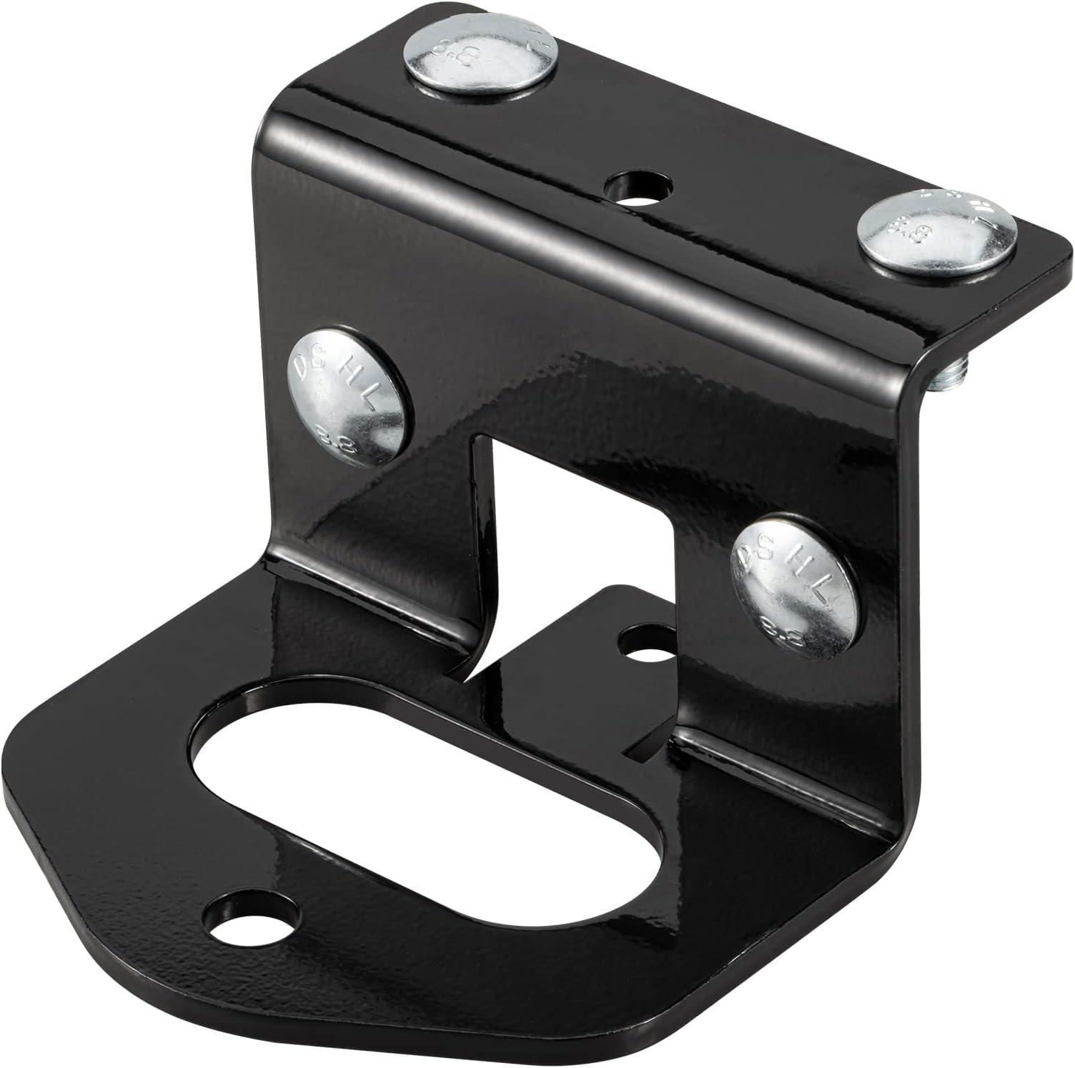TOPSHINEZero Turn Lawn Mower Hitch, Heavy Duty Steel & Versatile Chain Slot for ZT-X, ZT-XL, IKON X, IKON XL OEM Replacement #71514900, Black