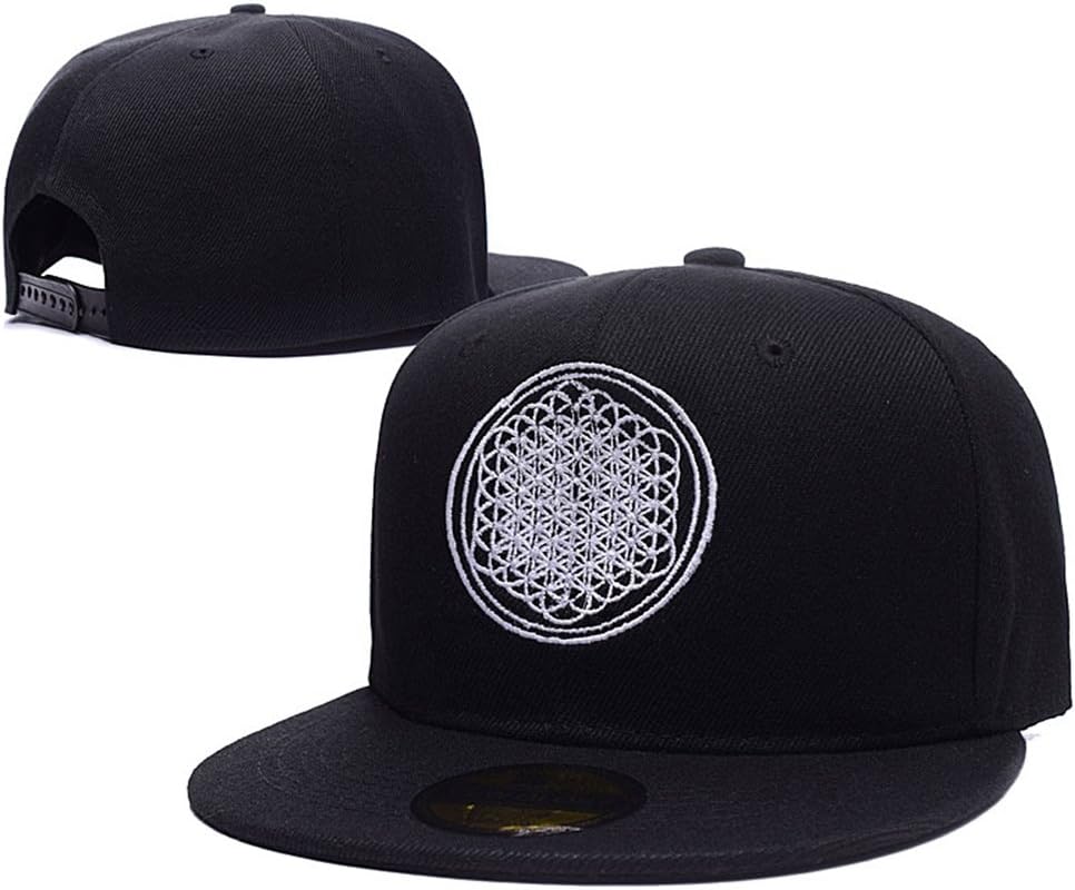 Dingzhan Bring Me The Horizon Sempiternal Logo Adjustable Snapback Embroidery Hats Caps Black