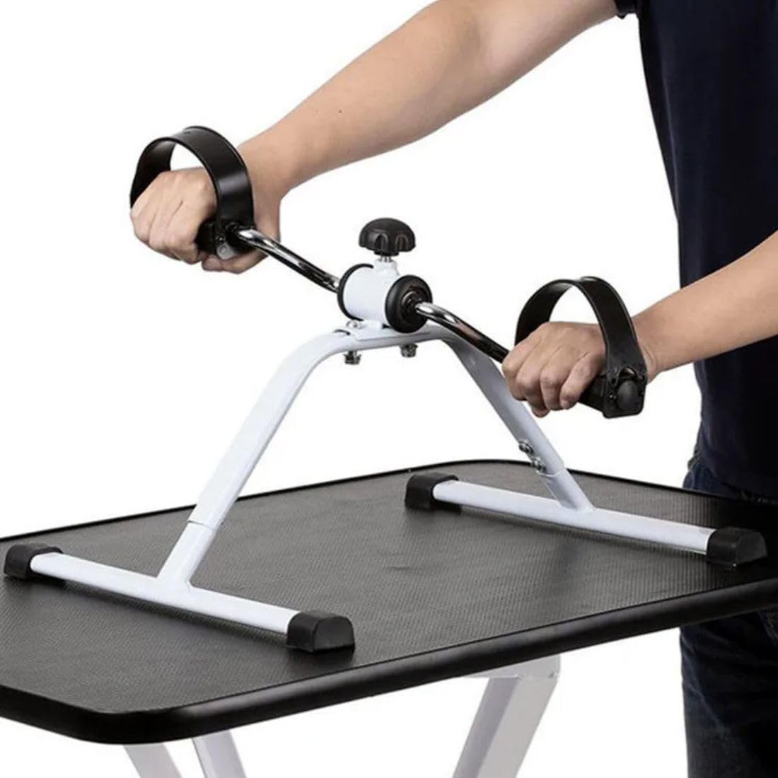 Mini cyclette, mini cyclette, cyclette, cyclette, braccia e gambe per costruire muscoli, allenamento di resistenza, esercizio fisico, ideale per anziani – PEDALORA