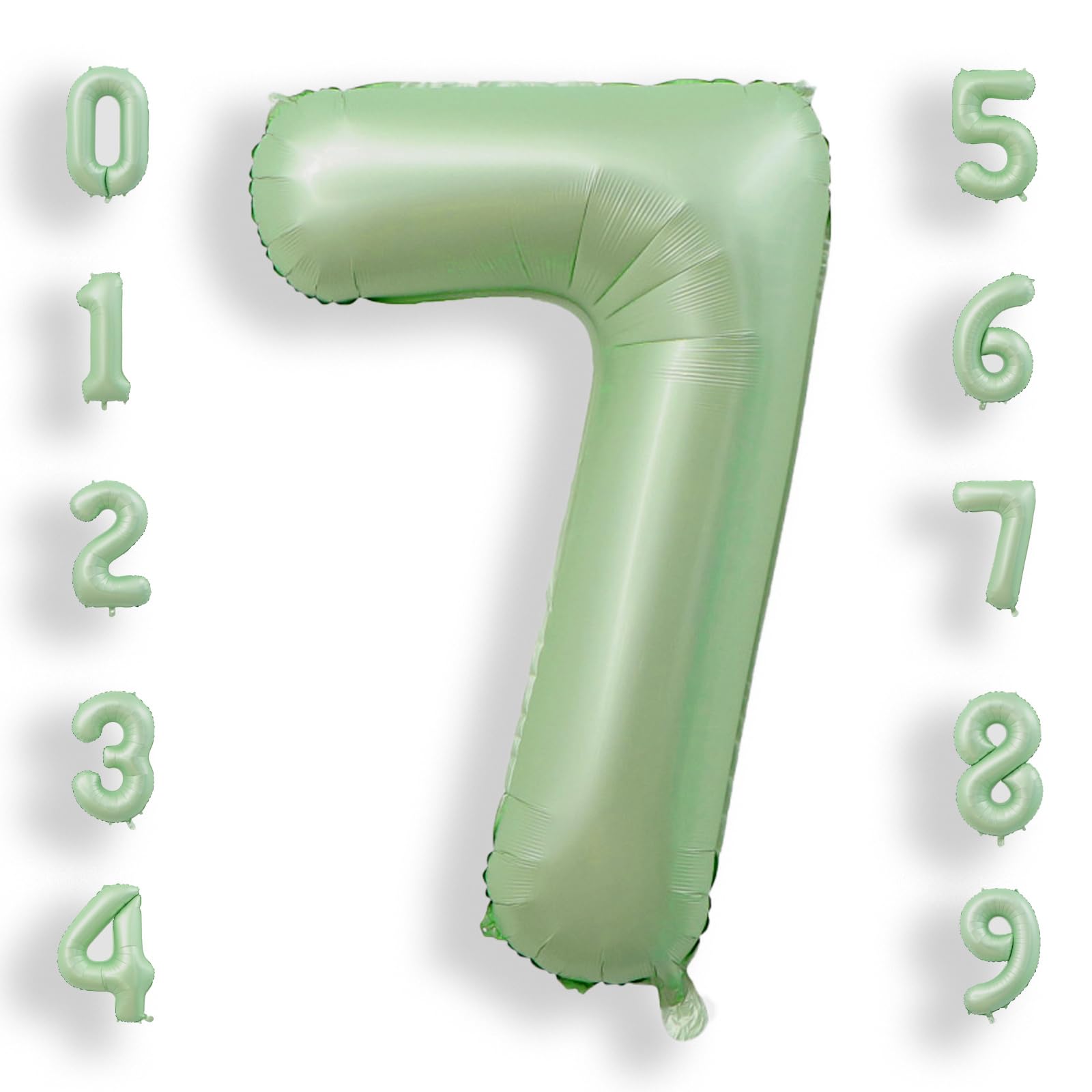 AULE 40 Inch Big Black 0 Balloon Number Large Foil Helium Number Balloons 0-9 Jumbo Giant Happy 0th Birthday Party Decorations for Boy or Girl Huge Mylar Anniversary Party Supplies — view 14