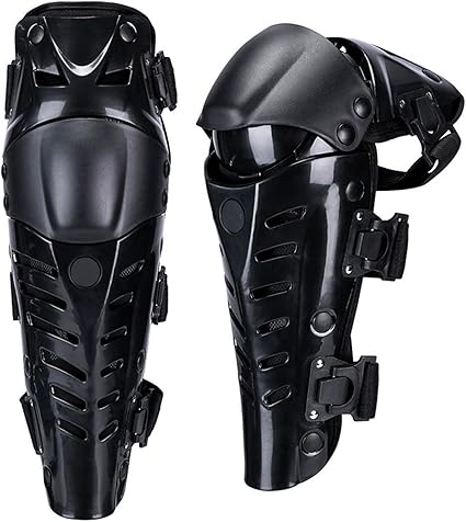 Amazon Co Jp ニーシンガード 保護バイクニーパッドモトクロスモーターサイクルニーパッド プロテクターレーシングガードオフロードニープロテクション 大人用1ペアガード調節可能なニーパッド 車 バイク