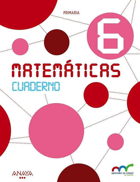 Portada de Matemáticas 6. Cuaderno