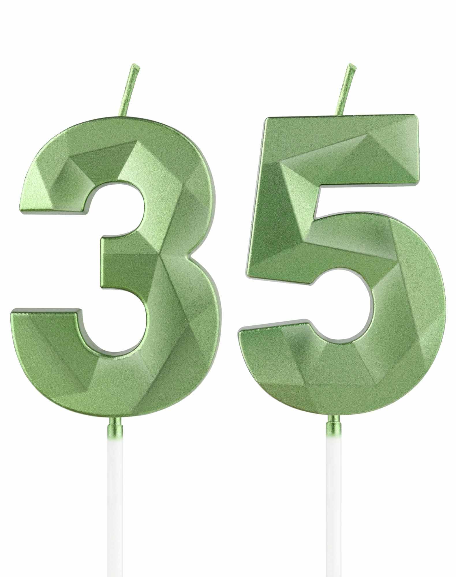Royal Blue 13th Birthday Candles, 3D Number 13 Candle for Cake, Boy Girl 13th Birthday Decorations,Sapphire Candle Topper Blue Cake Decorations for Birthday Party Wedding Anniversary Supplies — view 182