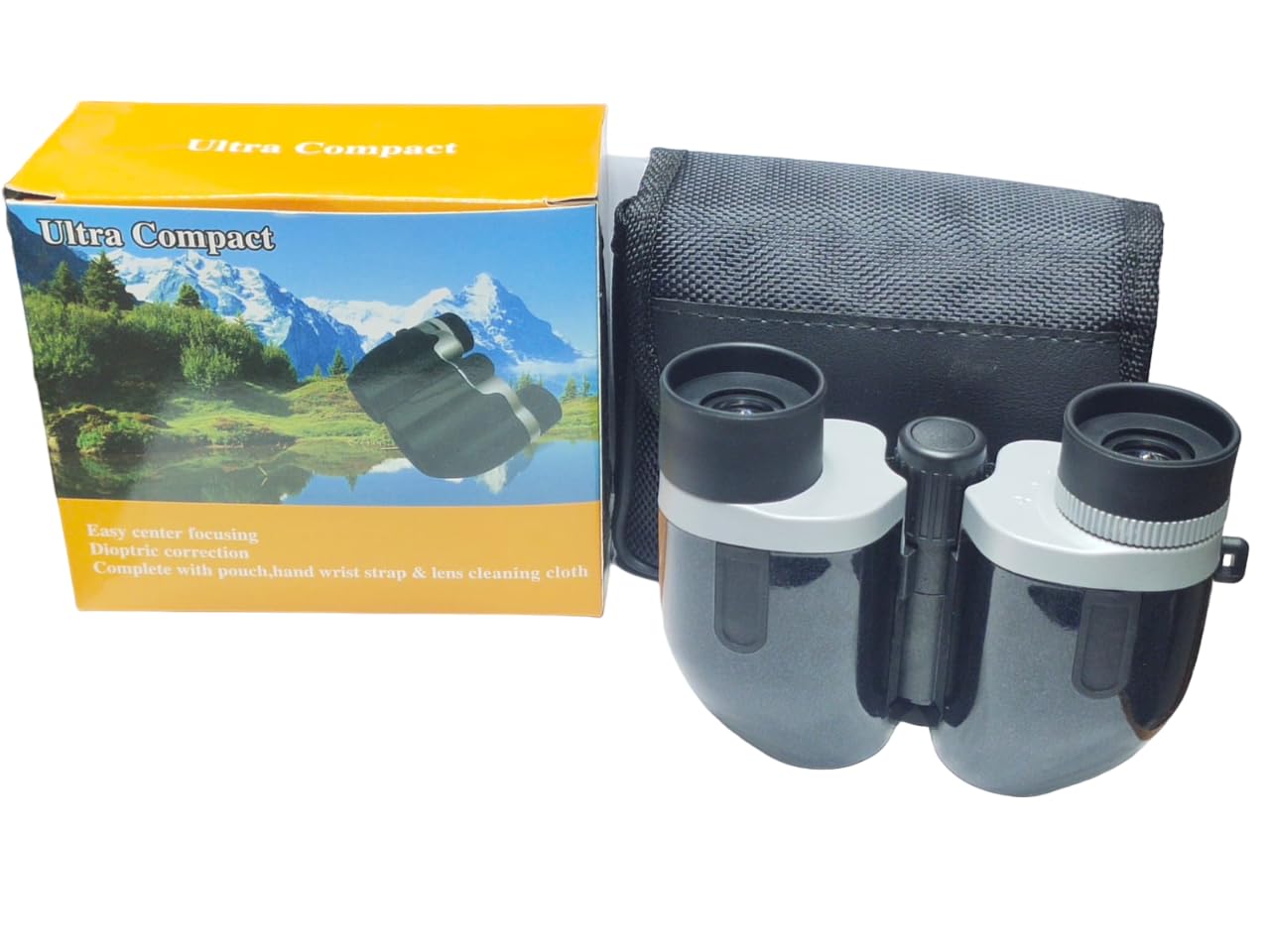 JGG Jain Gift Gallery 8X21 Silver BINOCULARS
