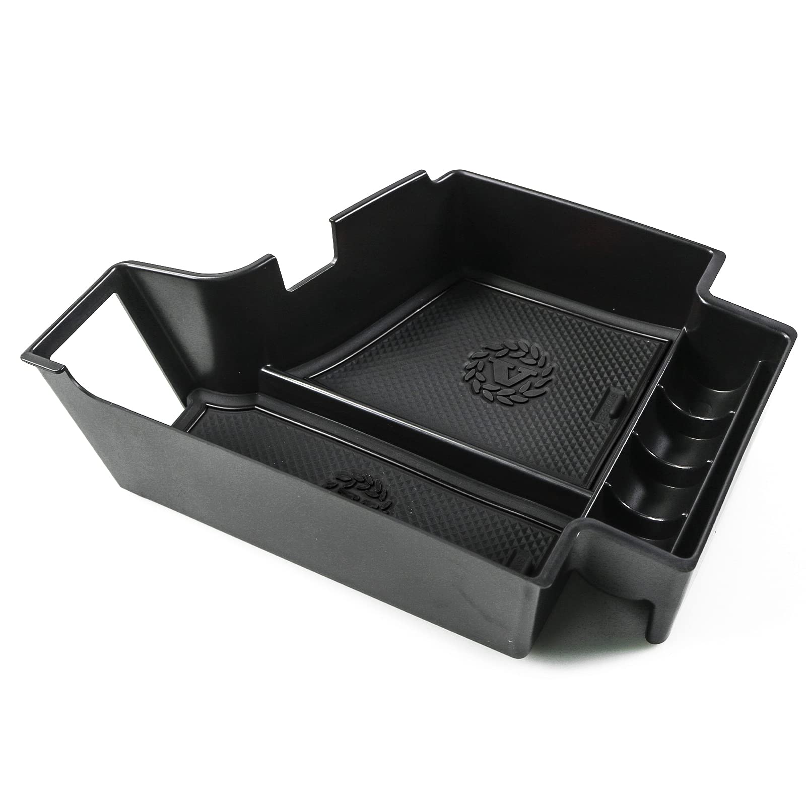CDEFG Compatible avec Volvo XC60 XC90 V60 S60 V90 S90 2017-2024 2025 Console centrale Accoudoir Boîte à gants Boîte de rangement pour console centrale de voiture Plateau XC60 XC90 Accessoires