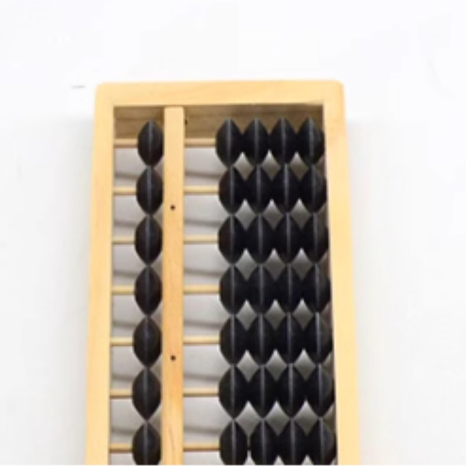 Ábaco Ábaco De Madera 3 Piezas con 7 Columnas, Herramienta Aprendizaje Matemáticas, Conteo Educativo For El Hogar Y Aula, Material ABS Oficina Material
