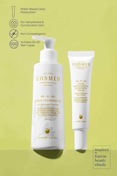 Ultra Moisturizing & Nourishing Cream - Su Bazlı Nemlendirici Cilt Bakım Kremi 40 ML