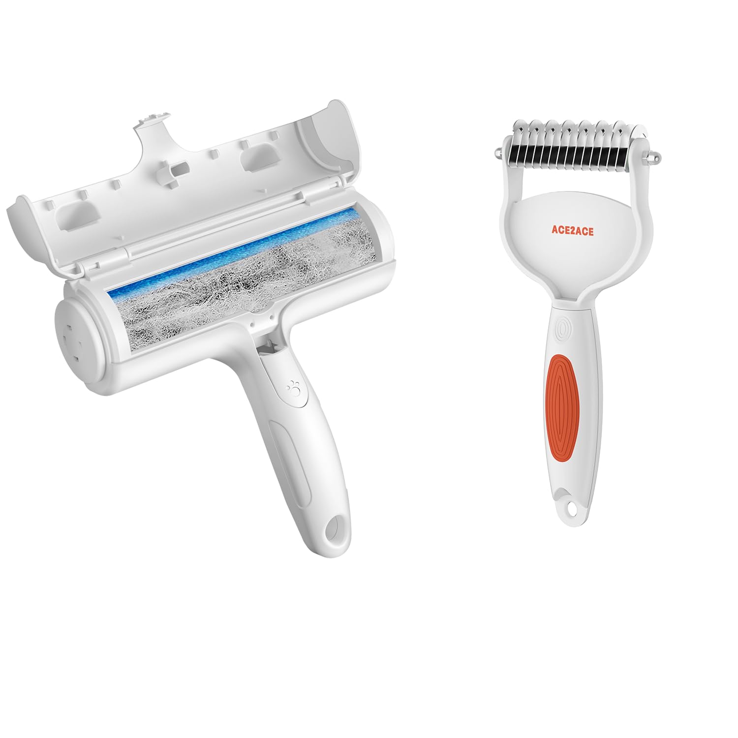 ACE2ACE Spazzola Togli Peli Animali, Spazzola Sottopelo per Cane