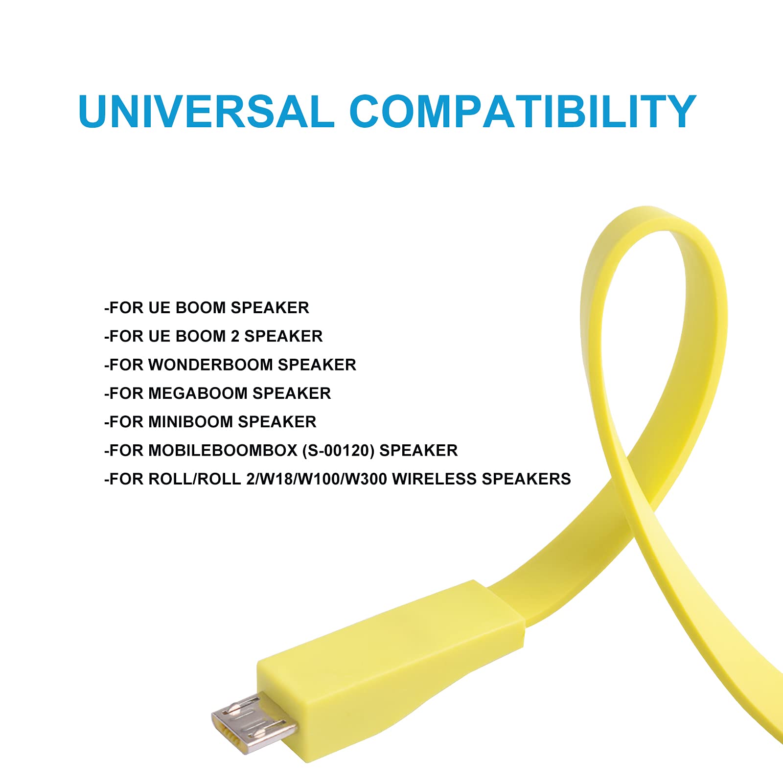 Toxaoii Câble De Charge D'origine Compatible Avec Le Haut-parleur