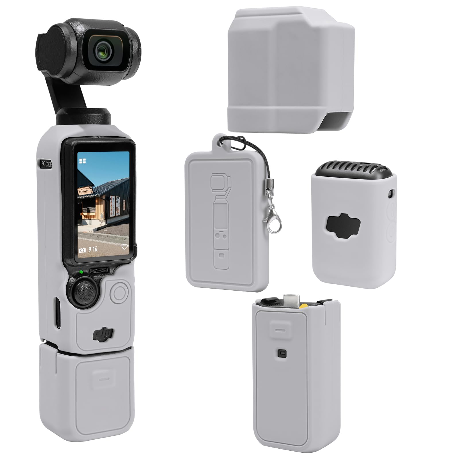 Funda De Cardán Para Lente De Cámara DJI Osmo Pocket 3, Protector De Visualización De Mano, Protector De Visualización Para Osmo Pocket 3 Accesorios