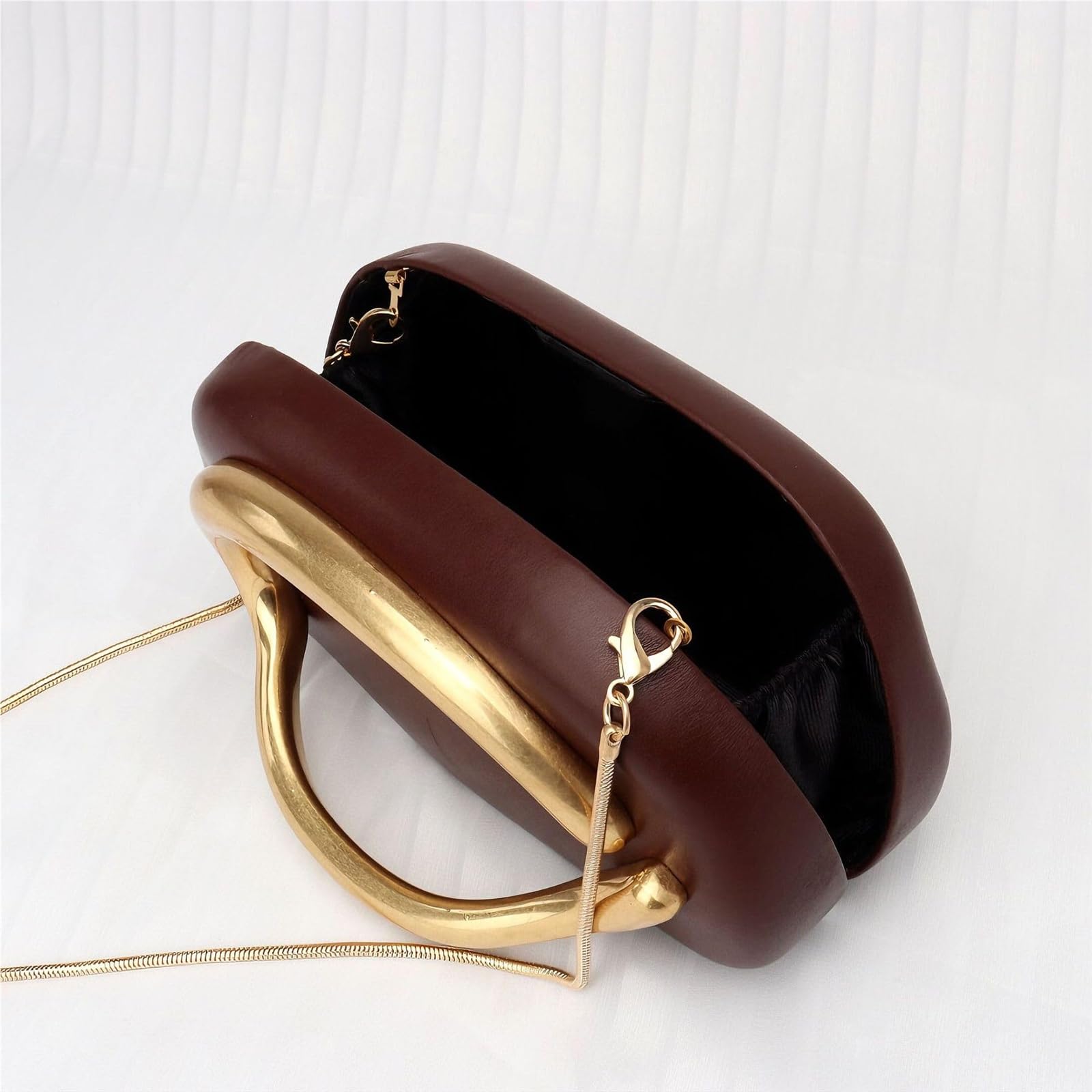 Bolso de Mano de Mujer con Forma de Concha, Bolso Bandolera con Cadena, Bolso de Mano de Mujer, Bolso de Mano magnético, una opción Elegante.