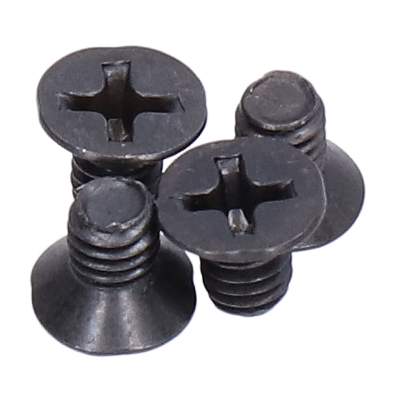 Amazon | 亜鉛メッキ 平ネジ M4ネジ ネジ 皿ネジ 黒 DIN 965 ねじ径約